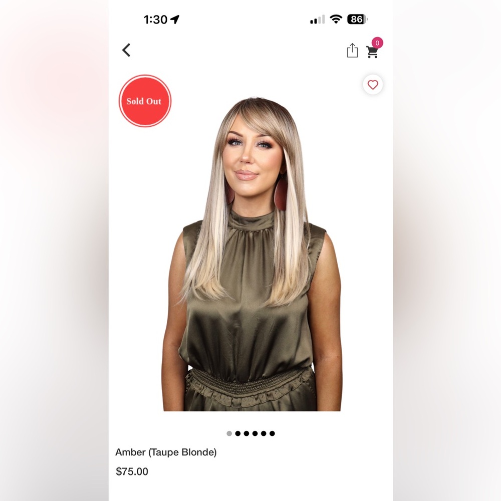 Chelsey Smith Cosmetics Amber Taupe Blonde